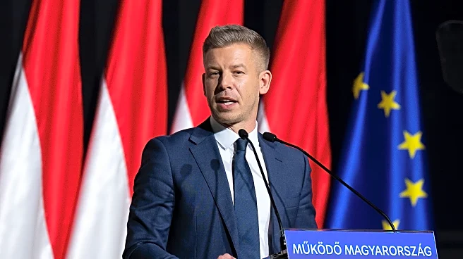 Hungarian opposition leader Magyar vows to pull Hungary back toward the West in campaign launch
