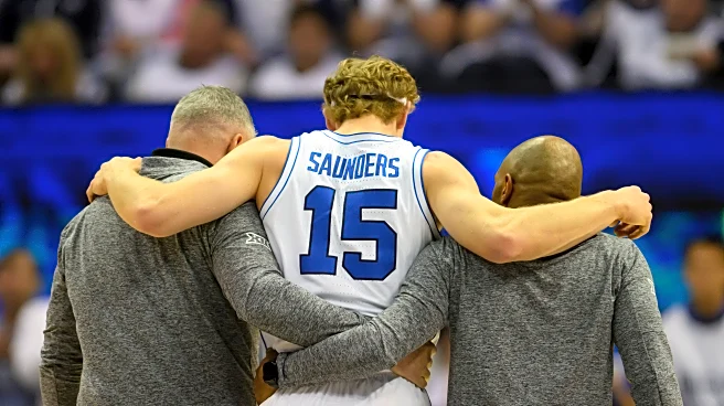 BYU guard Richie Saunders will miss the rest of the season with a torn ACL