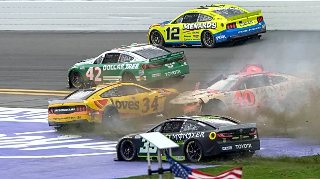 The Big One comes early in the Daytona 500 and involves several top contenders