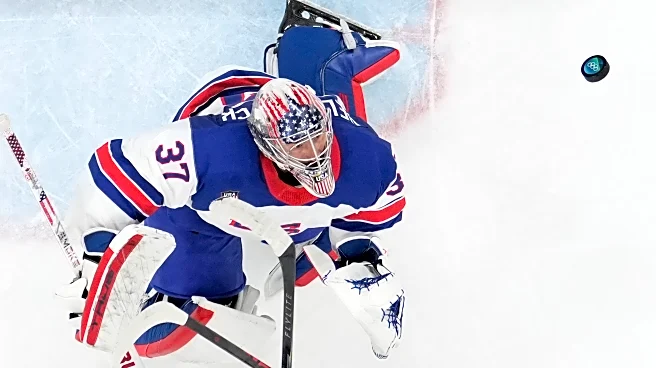 Connor Hellebuyck shows why he's the U.S. starting goalie at the Olympics