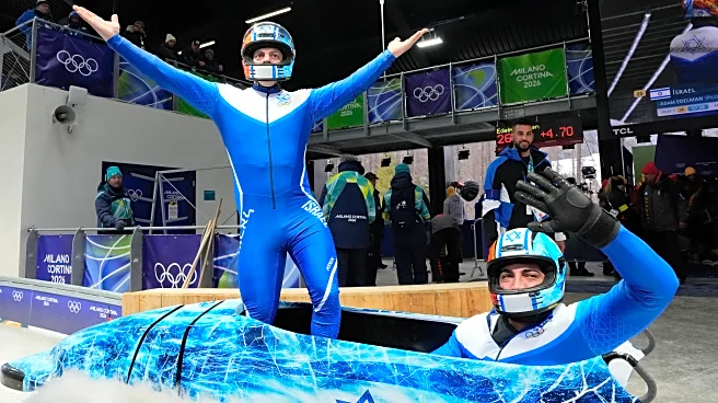Last at halfway, smiling at the finish: Israel’s first Olympic bobsled run