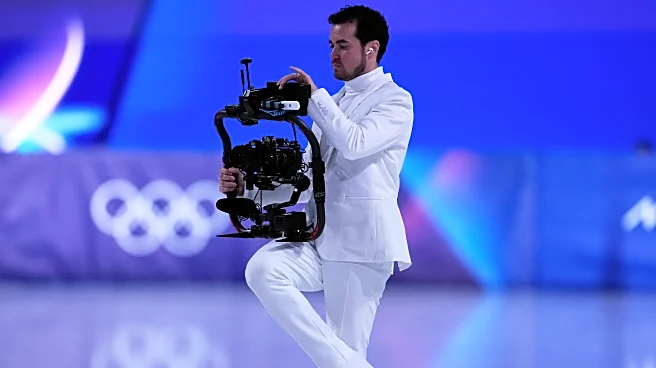 The cameraman who skates backward to capture Olympic triumph and defeat