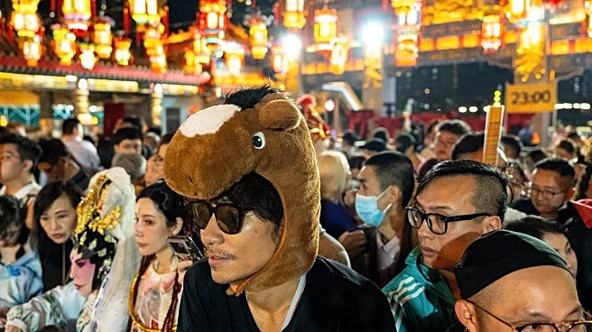 Lunar New Year prayers and festivities usher in the Year of the Horse