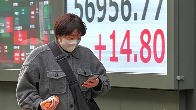 Global shares advance, while most Asian markets are closed for the Lunar New Year