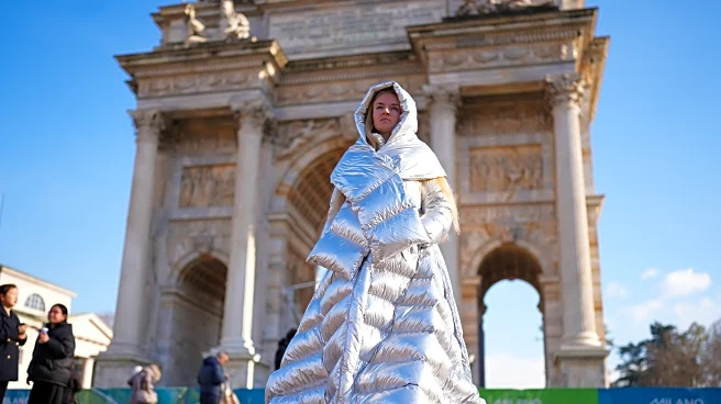 Russian woman carried Ukraine placard at Winter Olympics opening ceremony