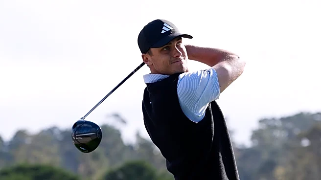 Ludvig Aberg takes advantage of a rule change on replacing damaged drivers