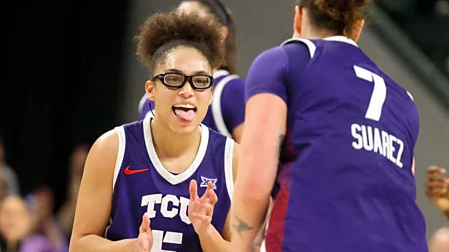 AP women's basketball player of the week is No. 12 TCU's Olivia Miles