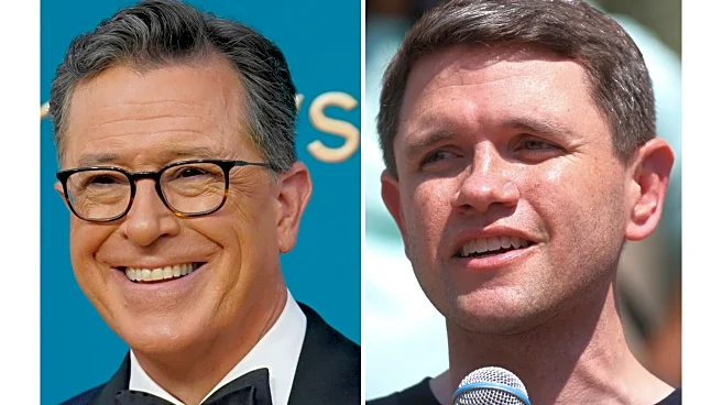 Stephen Colbert says CBS lawyers pulled James Talarico interview as early voting begins in Texas