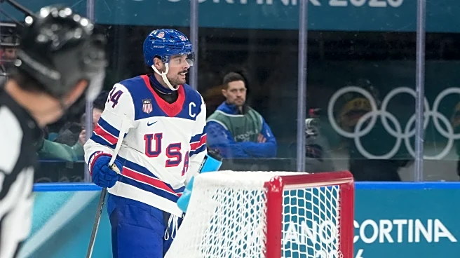 Auston Matthews looks like the captain and leader the US expected at the Olympics