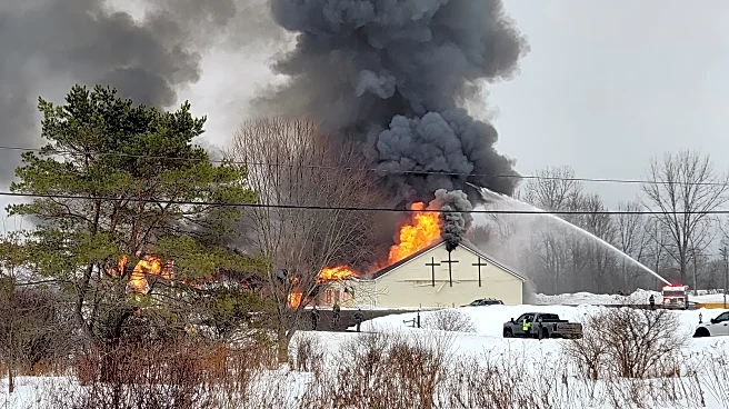Church explosion in upstate New York injures 5 people, including firefighters
