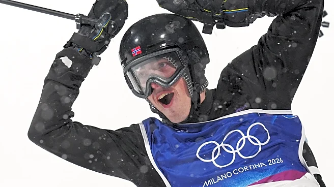 Norway's Tormod Frostad wins freeski big air gold at Milan Cortina Olympics
