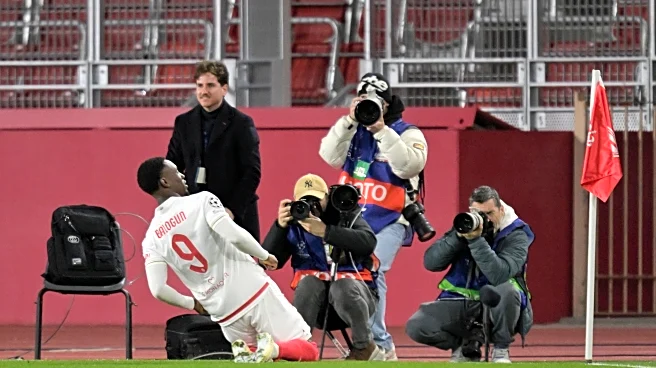 Balogun scores two early goals but Monaco loses 3-2 to PSG in Champions League