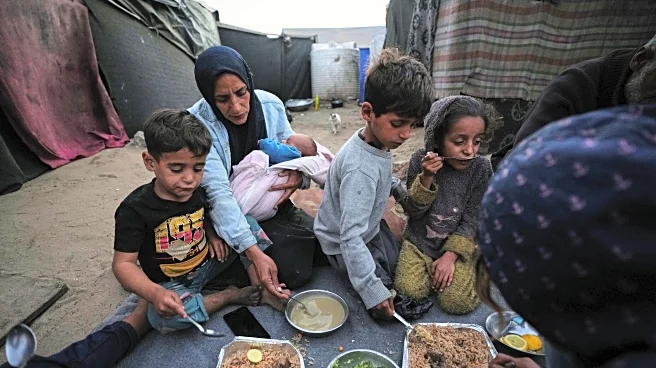 How one displaced family in Gaza is observing Ramadan's first day under a fragile ceasefire deal