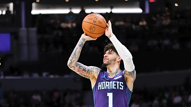 Charlotte's LaMelo Ball not injured after 2-car crash in downtown Charlotte, AP source says