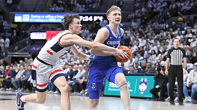 Creighton beats No. 5 UConn 91-84 for the Huskies' first home conference loss