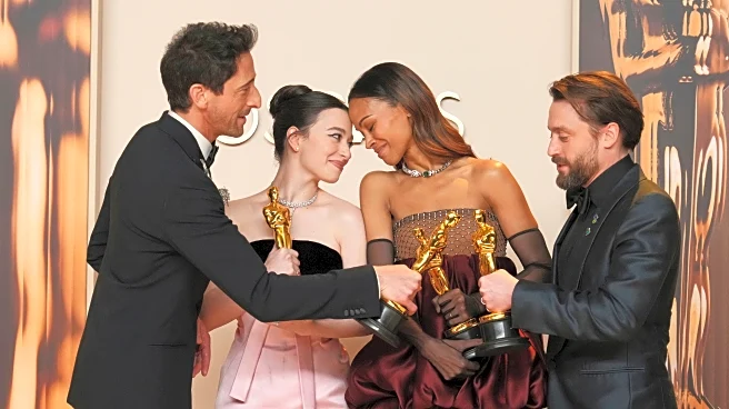 Oscars will bring back last year's acting winners — Saldaña, Culkin, Madison and Brody — to present