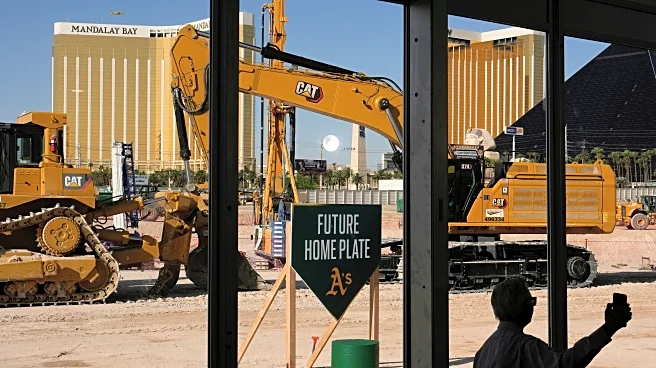A's: Foundation work complete on Las Vegas stadium and opening still targeted for 2028