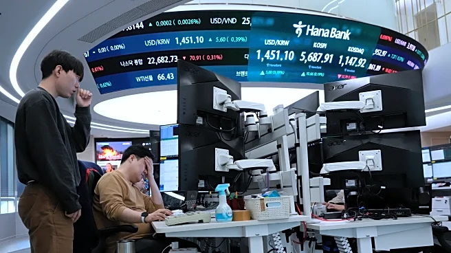 Asian shares are mixed, US futures edge higher as AI fears drag Wall Street lower