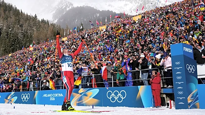 Norway wins its 17th gold medal, breaking record for most golds won in a single Winter Olympics
