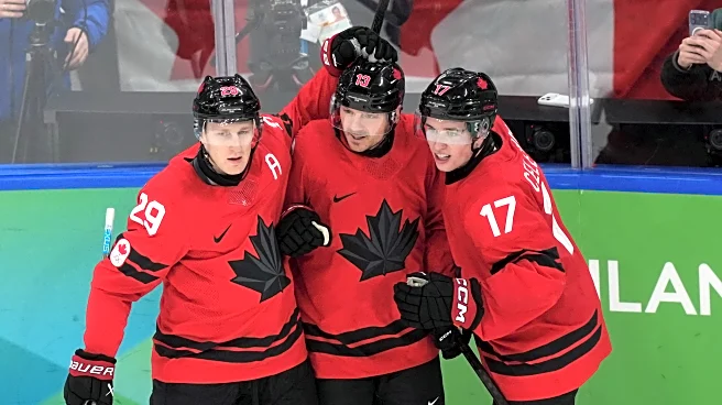 Nathan MacKinnon scores late as Canada beats Finland to reach the Olympic gold-medal game
