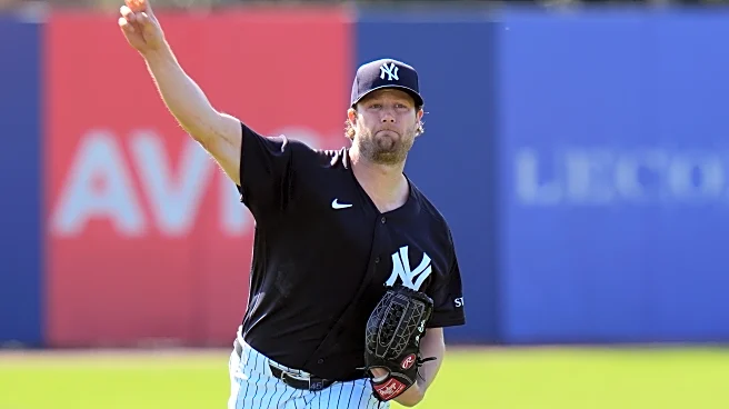 Yankees ace Gerrit Cole faces hitters for 1st time since elbow surgery and throws 96.9 mph