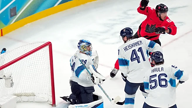 Marchand makes a pesky impact in Canada's 3-2 win over Finland in Olympic men's hockey semifinals