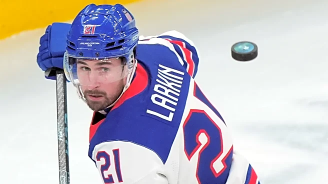 Dylan Larkin hasn't won much in his hockey life. Olympic gold with the US would change that