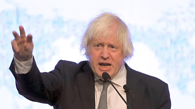 Ex-UK Prime Minister Johnson calls on allies to send noncombat troops to Ukraine ahead of ceasefire