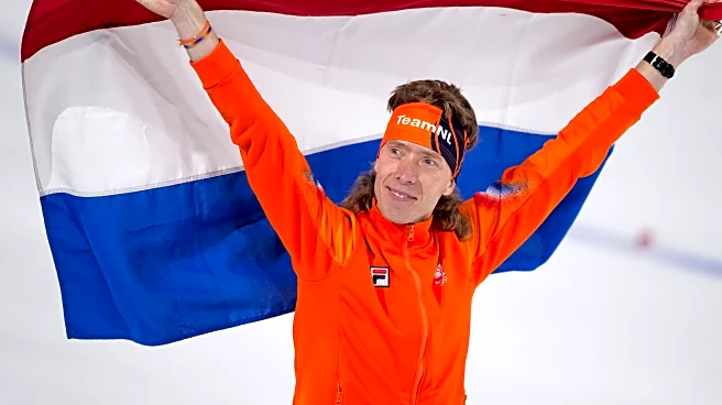 A 40-year-old Jorrit Bergsma becomes the oldest Olympic speedskating gold medalist