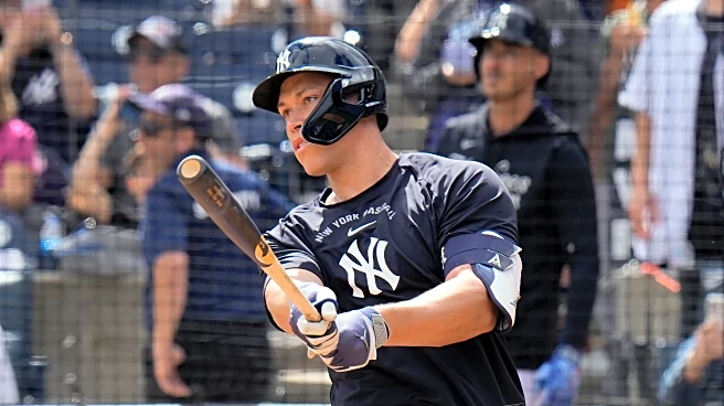 Yankees slugger Aaron Judge hits 2 HRs in spring debut