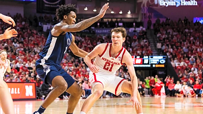 Pryce Sandfort scores career-high 33 points to lead No. 9 Nebraska past Penn State 87-64
