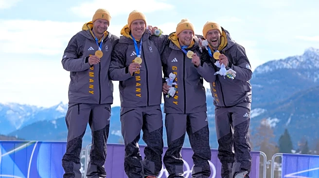 Germany's Lochner goes into retirement with Olympic 4-man bobsled gold win over Friedrich