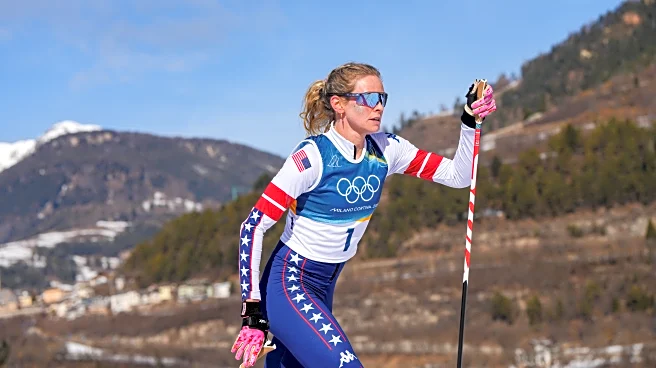 Jessie Diggins ‘full of gratitude’ after ending a glittering Olympic career in cross-country skiing