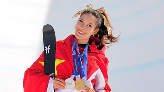 Eileen Gu finds gold on the halfpipe to make it 6 medals in 6 Olympic events over her career