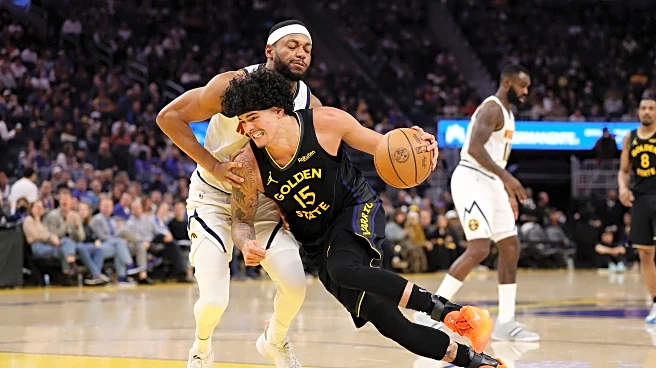 Podziemski's late scoring leads Warriors to a 128-117 win over the Nuggets