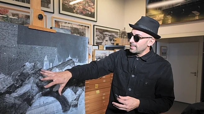 French artist JR's installation will transform Paris' oldest bridge into a giant cave