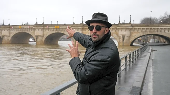 He is known as the French Banksy. Now artist JR plans to turn a Paris bridge into a massive cave