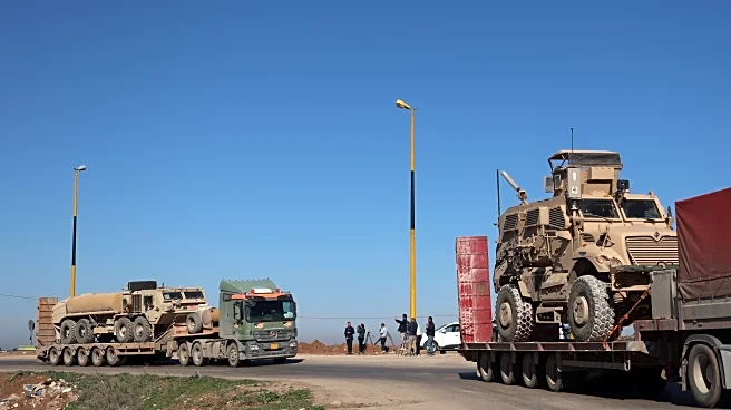 US military moves forces and equipment out of northeast Syria base