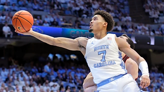 Seth Trimble scores a career-high 30 points as No. 18 UNC holds off No. 24 Louisville 77-74