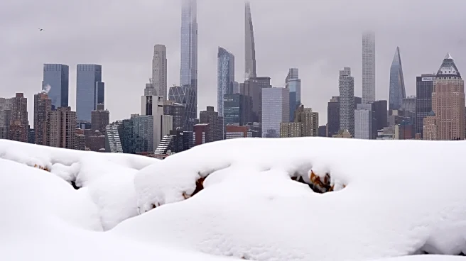 New York City police investigating after officers were hit with snowballs during a snowball fight