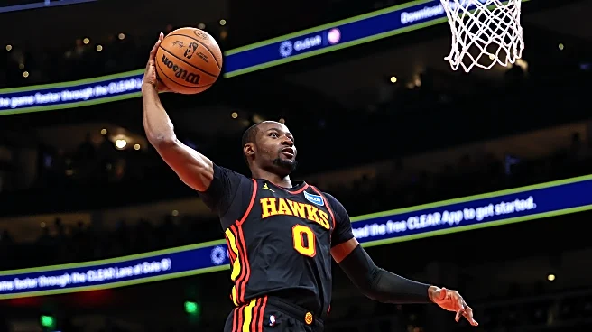 Jonathan Kuminga makes his debut for the Atlanta Hawks after trade by the Warriors