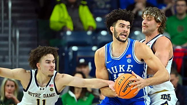 No. 1 Duke beats Notre Dame 100-56 behind Cameron Boozer’s 24 points, 13 rebounds
