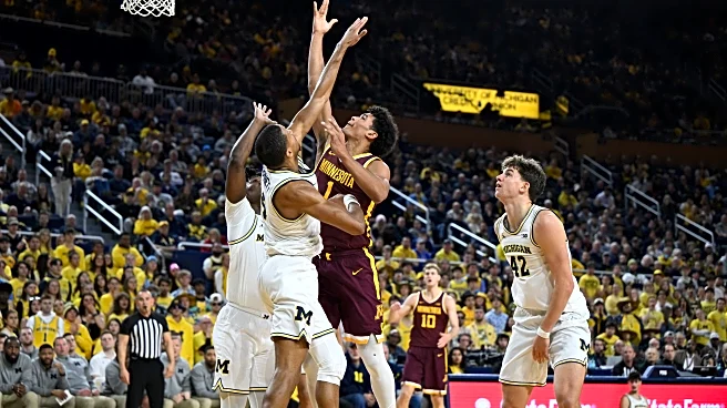 No. 3 Michigan beats Minnesota 77-67, clinches at least share of 1st Big Ten title since 2021