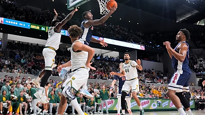 Bradley, Burries and No. 2 Arizona outlast Baylor 87-80 to take 2-game Big 12 lead with 3 to play