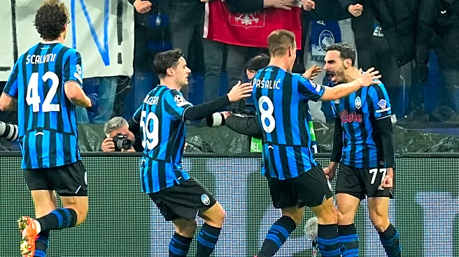 Champions League playoffs: Atalanta scores late penalty after VAR call to advance past Dortmund