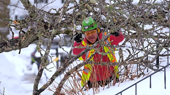 Power outages, piles of snow vexing parts of Northeast in snowstorm aftermath