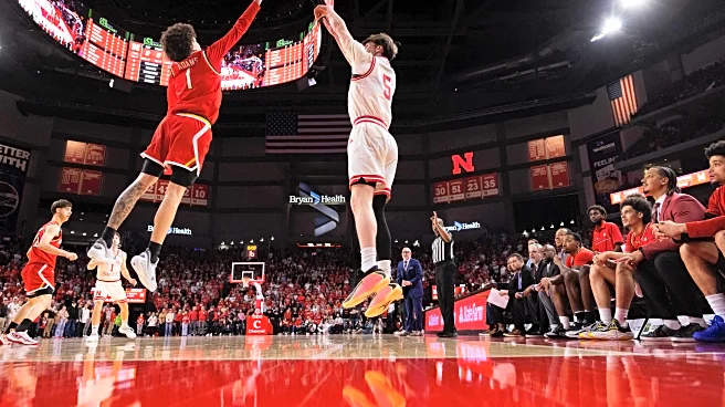 Braden Frager scores 21 points to lead No. 12 Nebraska past Terrapins 74-61