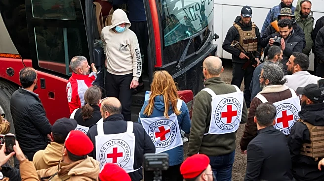 Syrian government forces and Druze fighters exchange prisoners from summer clashes