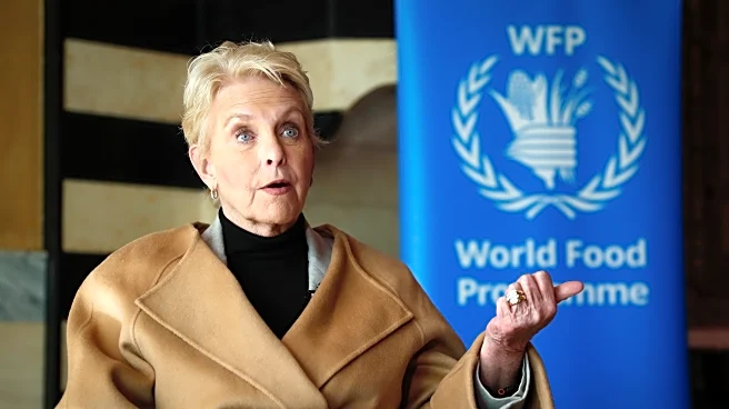 UN World Food Program head Cindy McCain says she will step down for health reasons