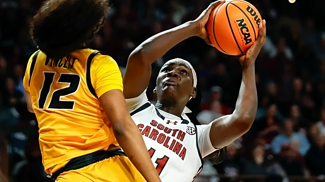 Okot, Edwards lead way as No. 3 South Carolina defeats Missouri for its fifth straight SEC title